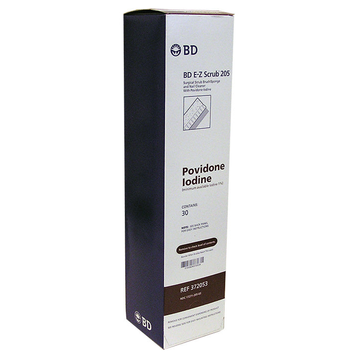 Cepillo de Iodopovidona BD caja con 30