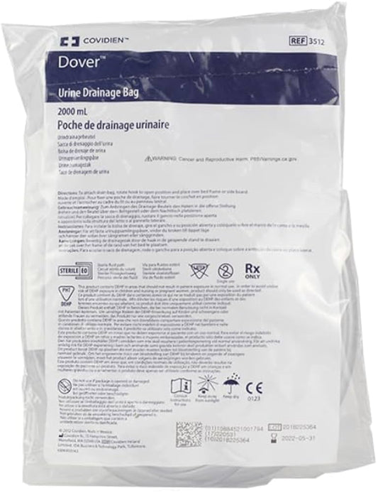 Bolsa de orina antireflujo 2Lt