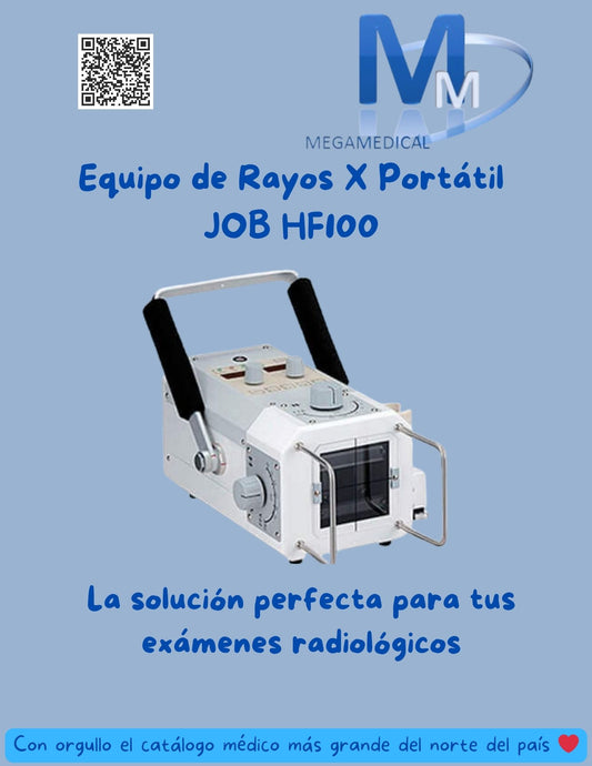 Equipo de Rayos X Portátil JOB HF100: la solución perfecta para tus exámenes radiológicos